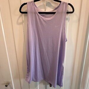 Nike Workout Lilac lightweight tank